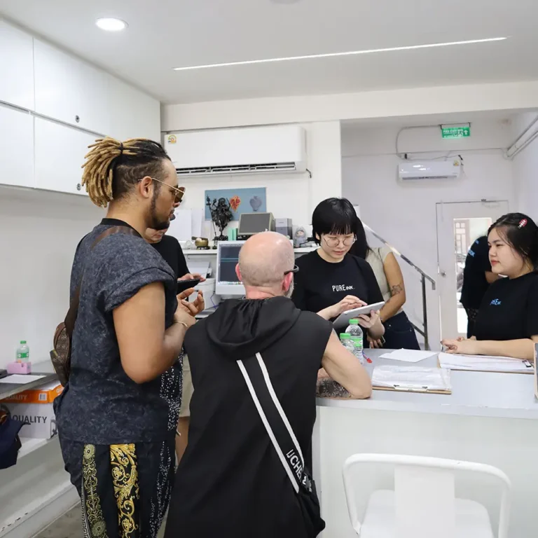 Pureink Tattoo Bangkok Blog How to Choose the Right Tattoo Artist in Bangkok Image
