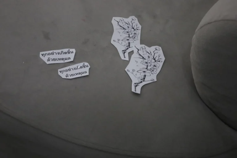 Complementary matching tattoo designs created in Bangkok